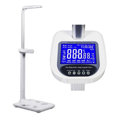 ultrasonic height body fat analyzer